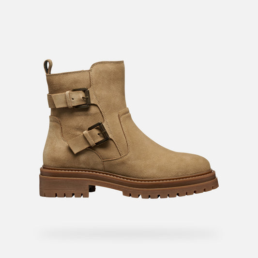 Geox Stivaletti Donna - Dk Sand