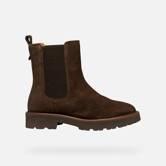 Geox Stivaletti Donna - Dk Brown