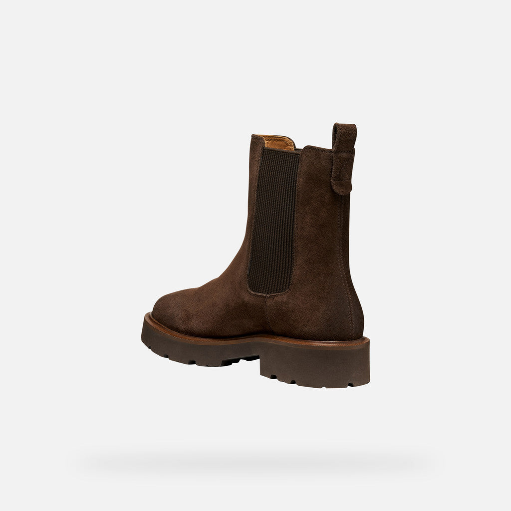Geox Stivaletti Donna - Dk Brown