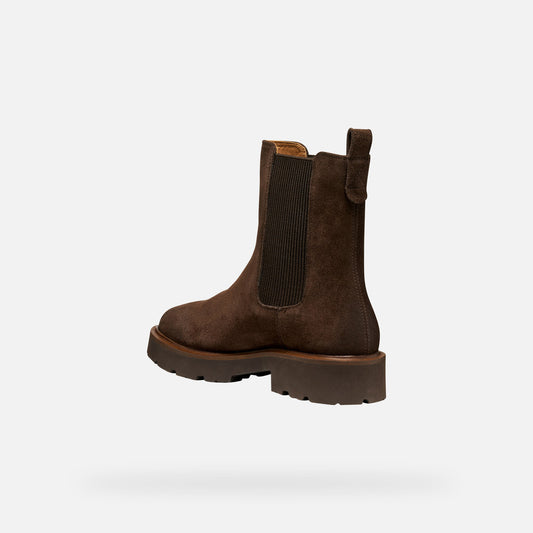 Geox Stivaletti Donna - Dk Brown