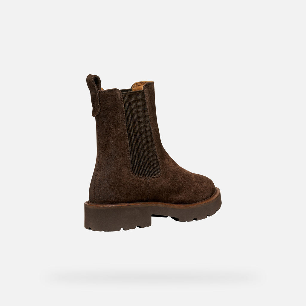 Geox Stivaletti Donna - Dk Brown