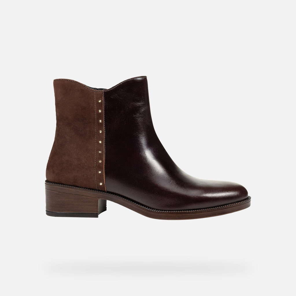Geox Stivaletti Donna - Dk Brown