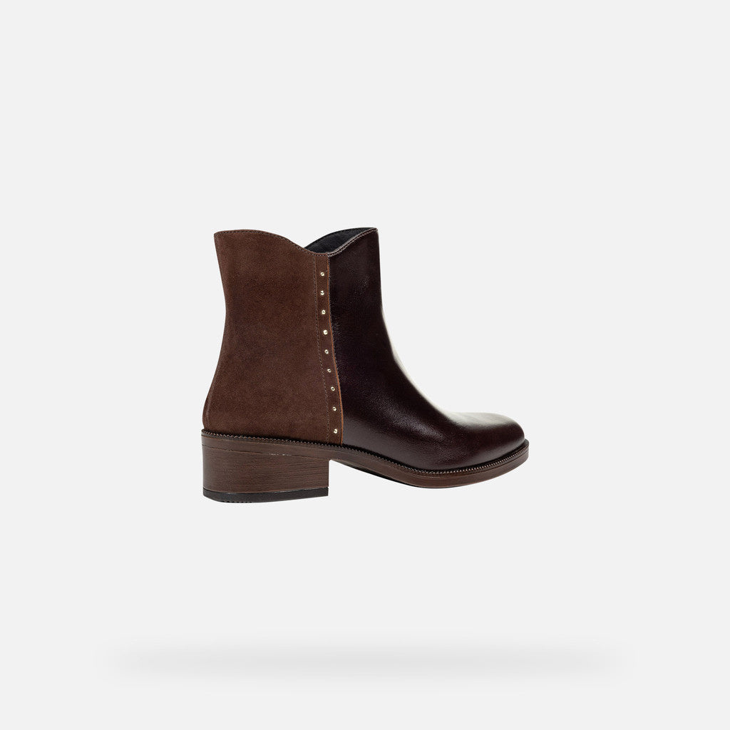 Geox Stivaletti Donna - Dk Brown