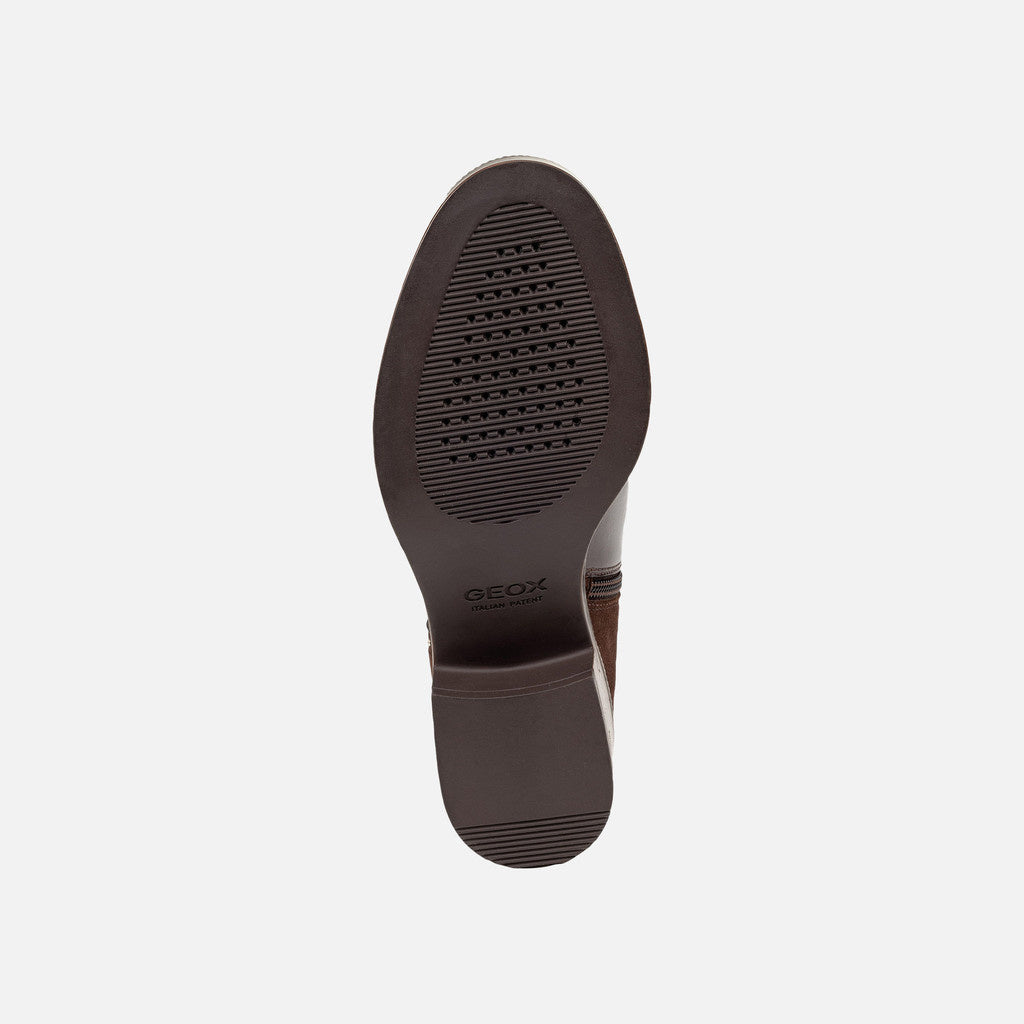Geox Stivaletti Donna - Dk Brown