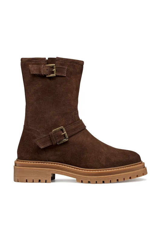 Geox Stivaletti Donna - Dk Brown