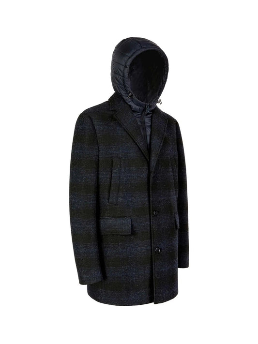 Geox Cappotto Uomo - Blue/Black
