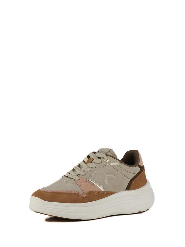 Solo Soprani Sneakers Donna - Beige/Marrone
