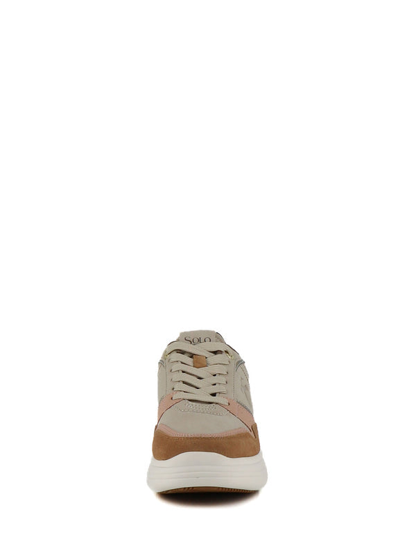 Solo Soprani Sneakers Donna - Beige/Marrone