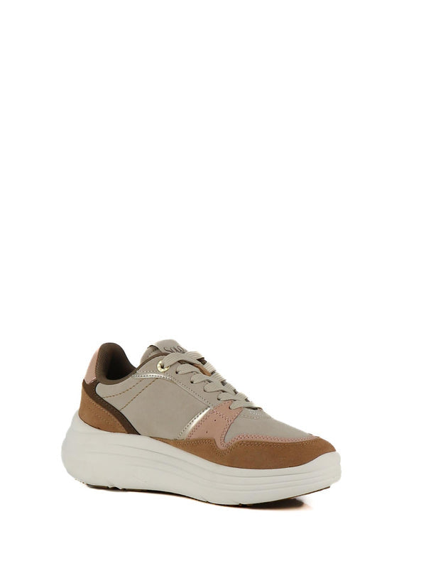 Solo Soprani Sneakers Donna - Beige/Marrone