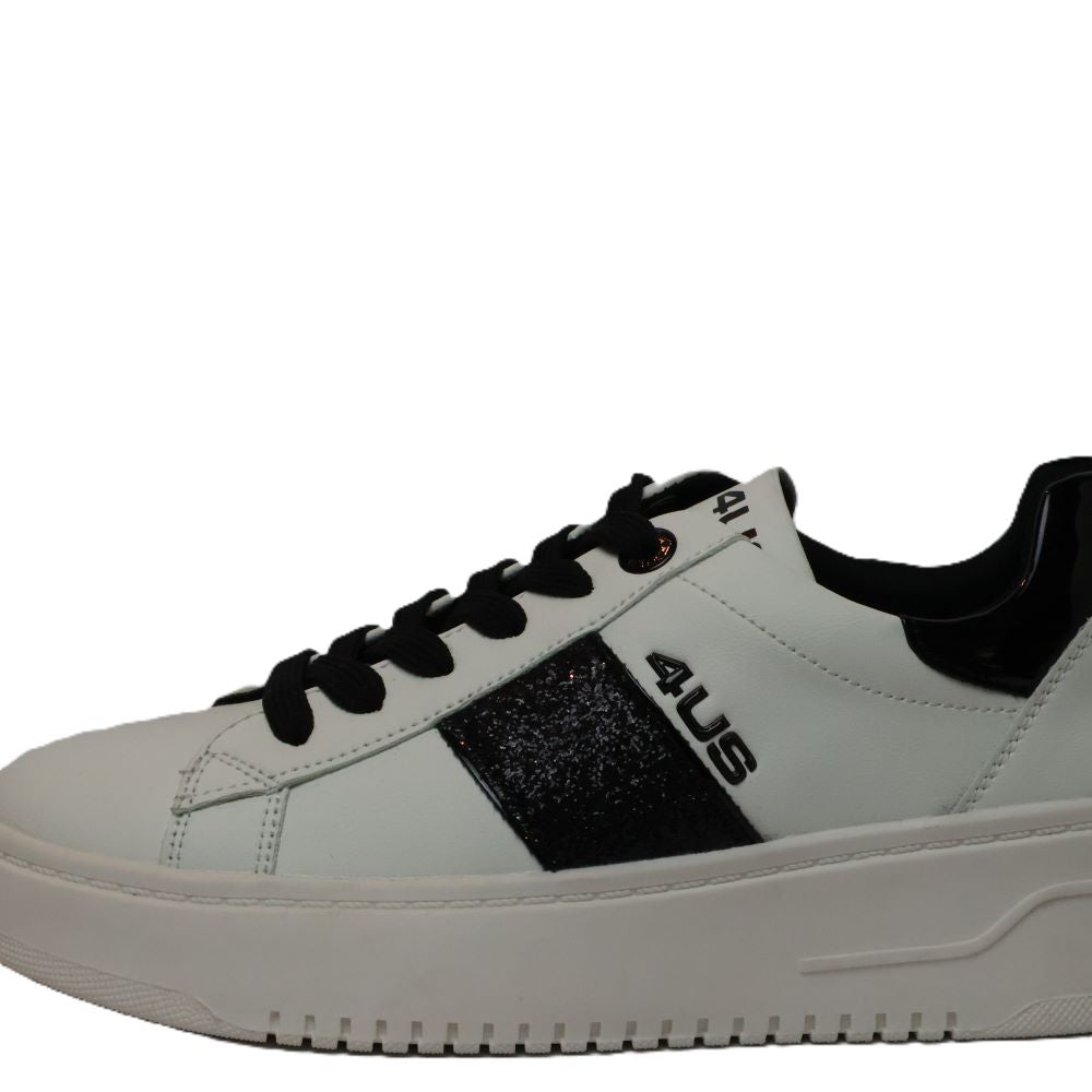 4US Paciotti Sneakers Donna - White/Black