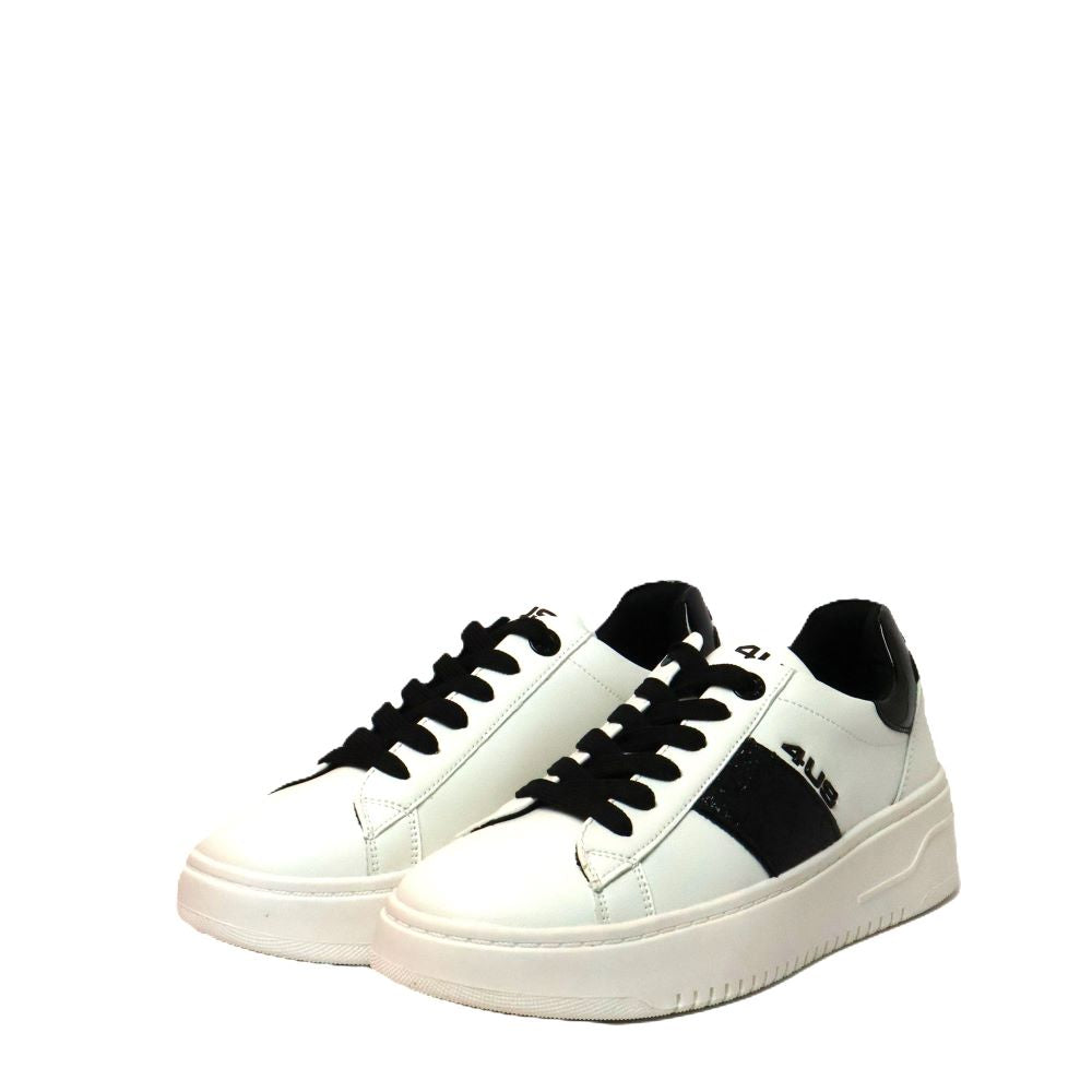 4US Paciotti Sneakers Donna - White/Black