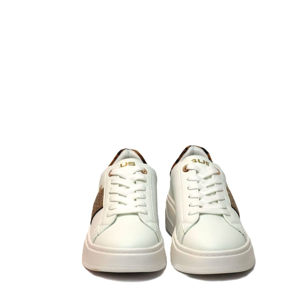 4US Paciotti Sneakers Donna - White/Leopard