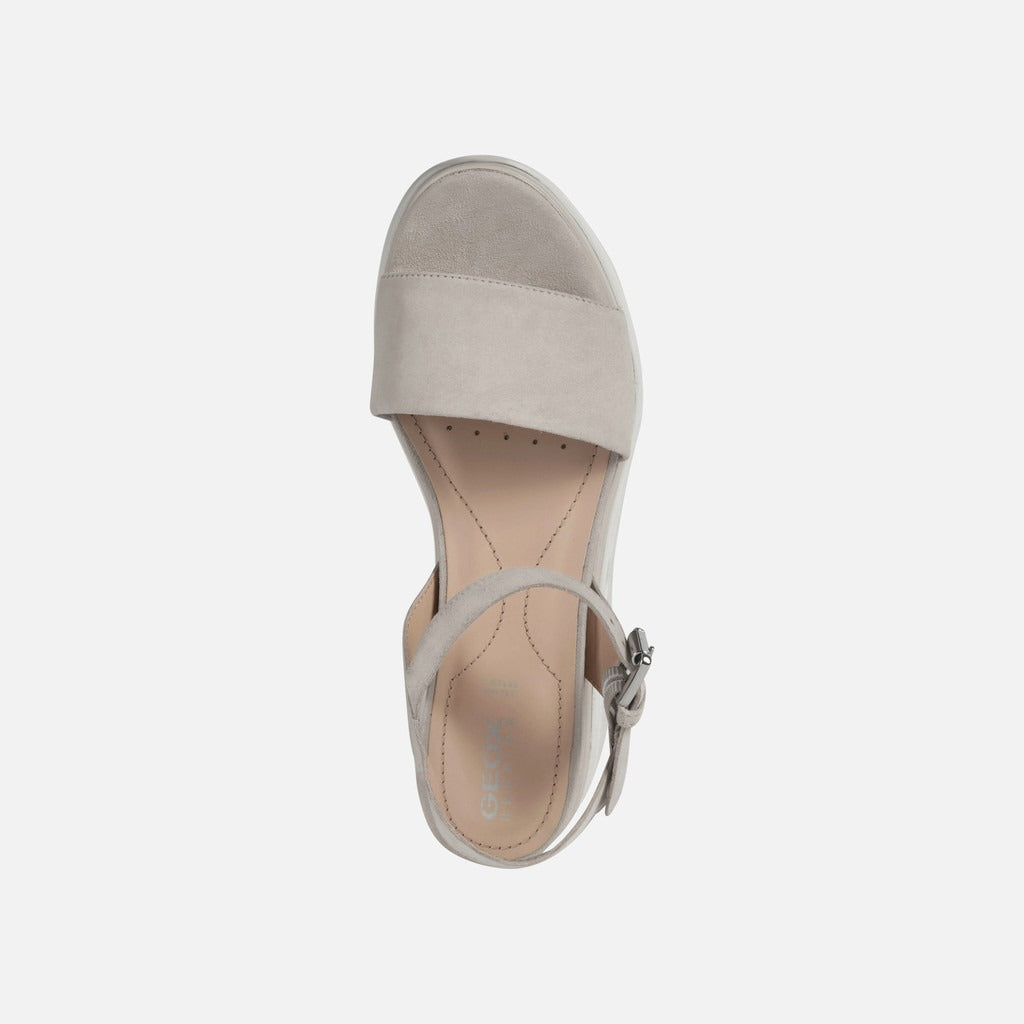 Geox Sandalo Donna - Lt Taupe