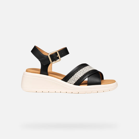 Geox Sandalo Donna - Black