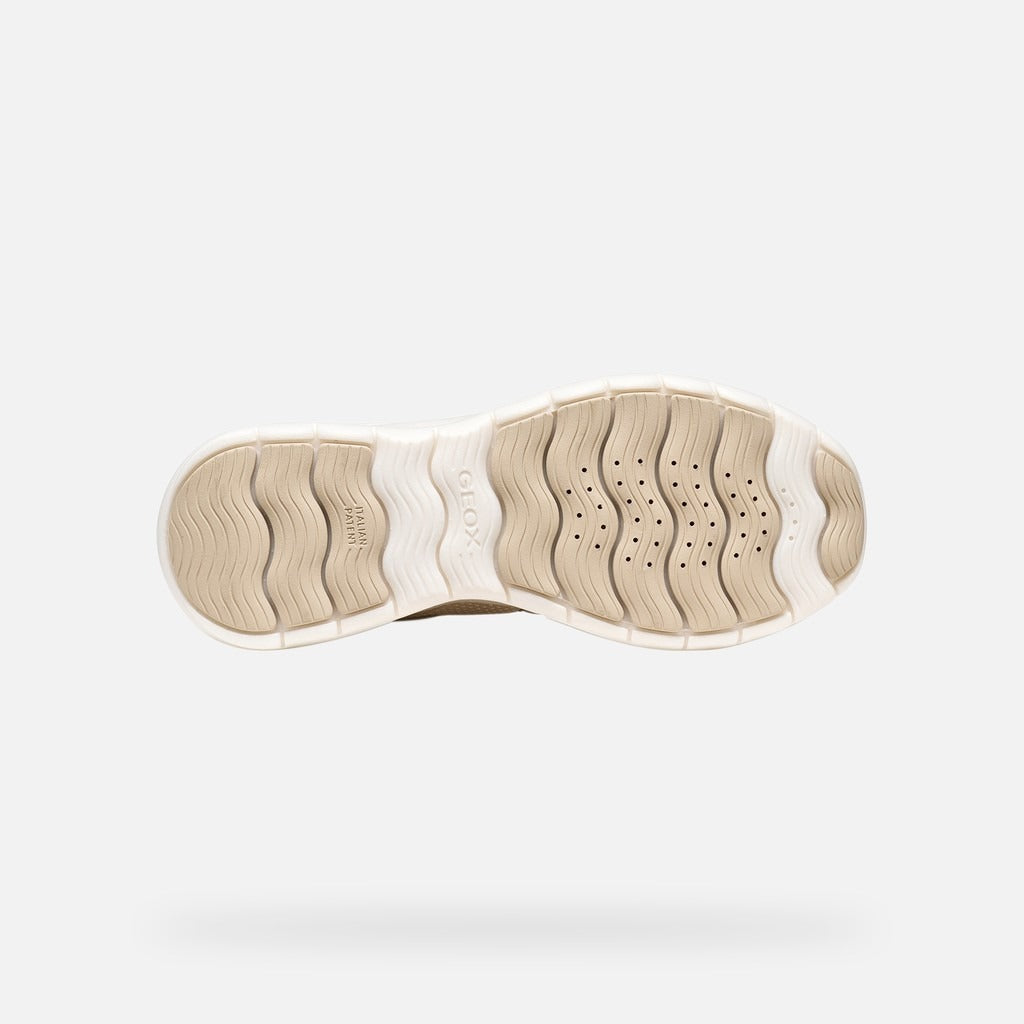 Geox Sneakers Donna - Bianca/Oro