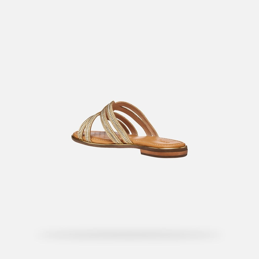 Geox Sandalo Donna - Dk Gold