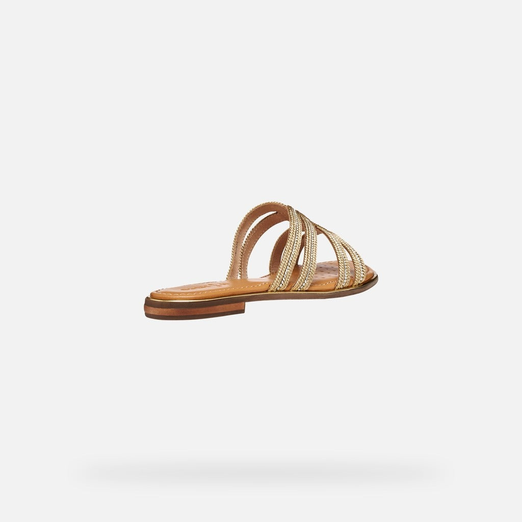 Geox Sandalo Donna - Dk Gold
