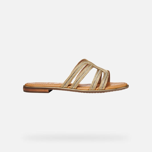 Geox Sandalo Donna - Dk Gold