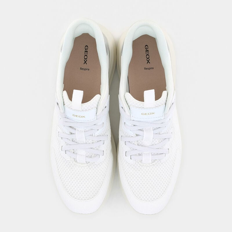 Geox Sneakers Donna - White/Silver