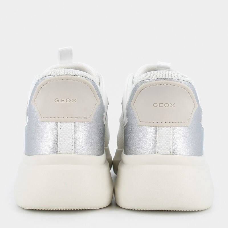 Geox Sneakers Donna - White/Silver