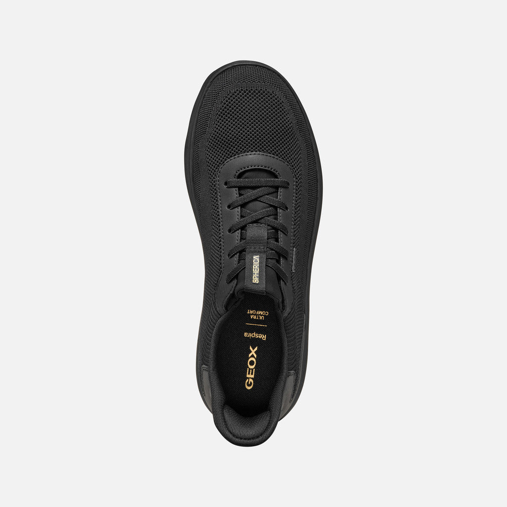 Geox Sneaker Spherica Plus Uomo - Black