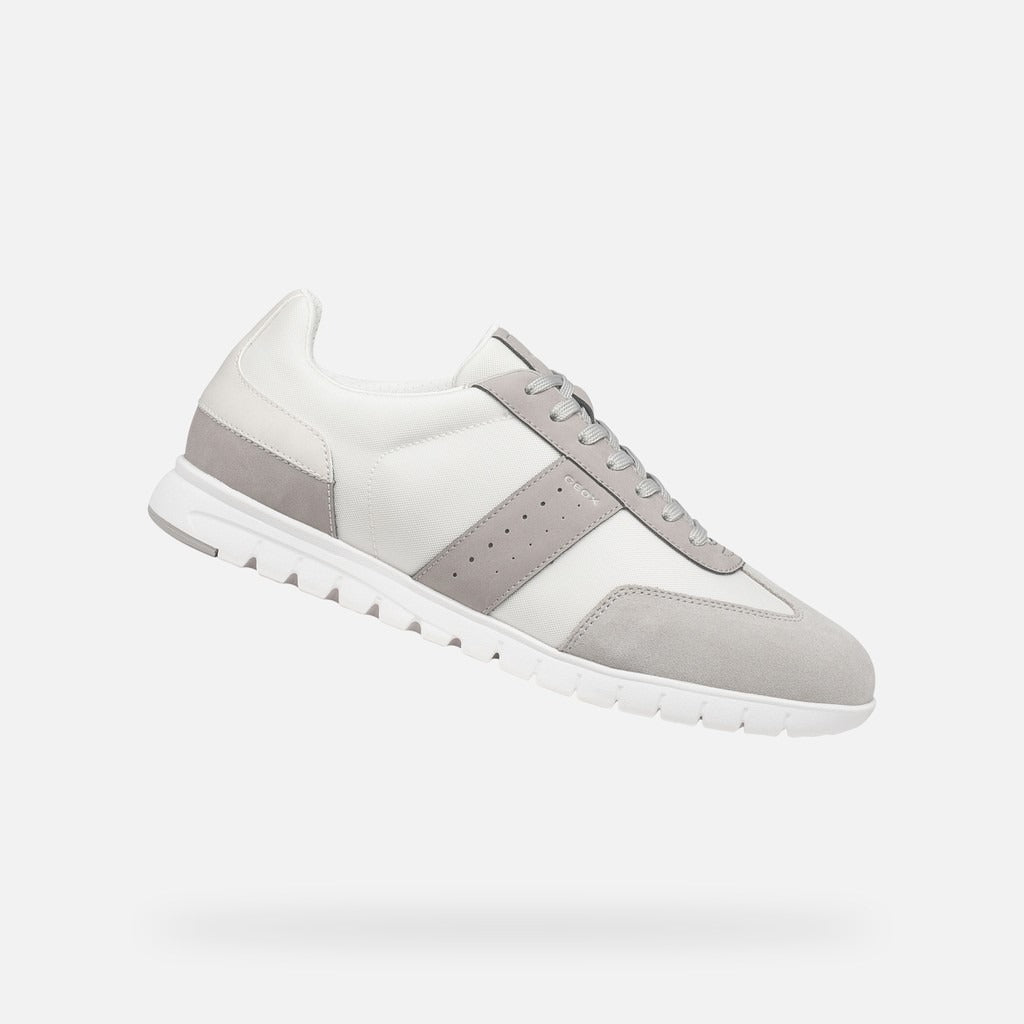 Geox Sneakers Uomo - White/Lt Grey