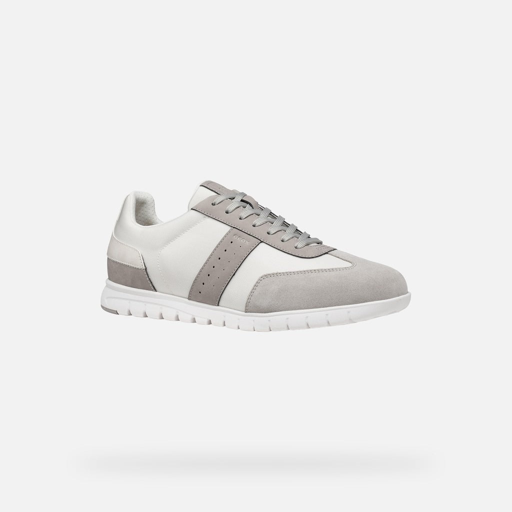 Geox Sneakers Uomo - White/Lt Grey