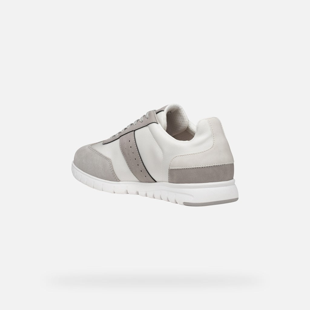 Geox Sneakers Uomo - White/Lt Grey