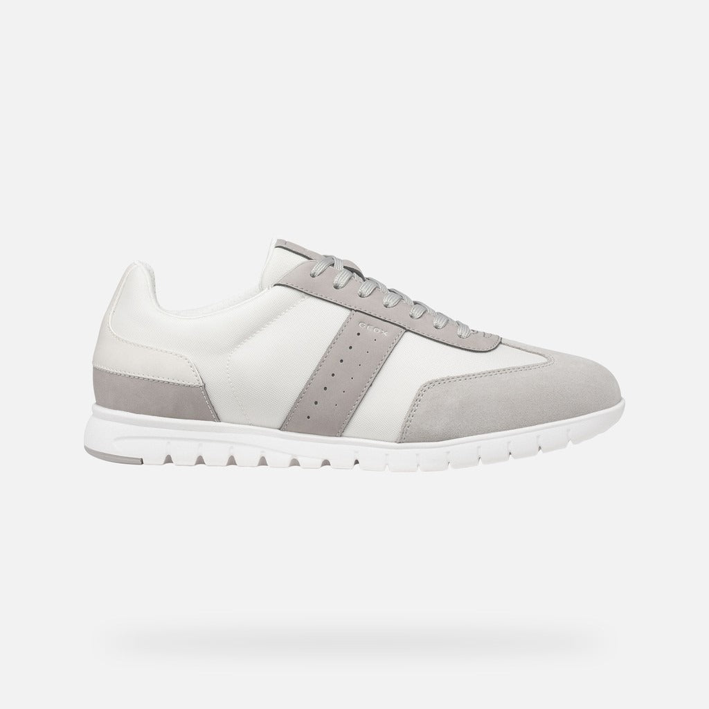 Geox Sneakers Uomo - White/Lt Grey