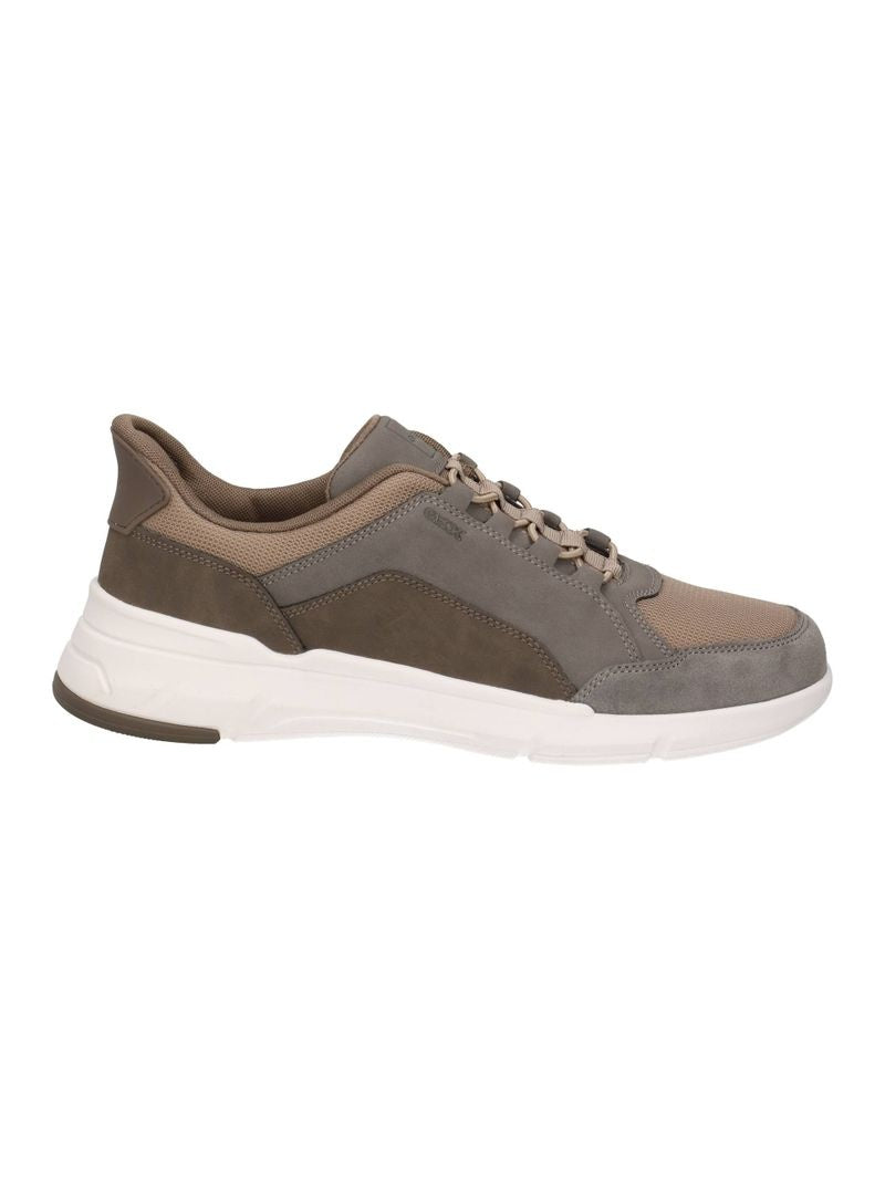 Geox Sneakers Uomo - Dk Grey/Lt Grey