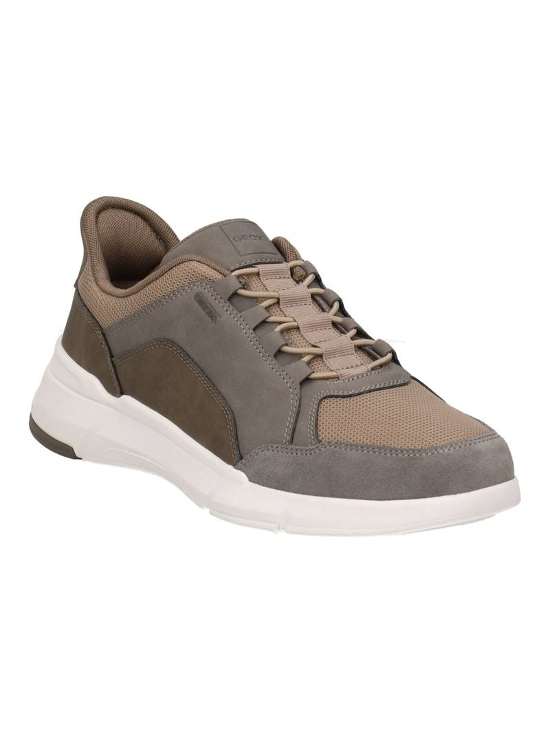 Geox Sneakers Uomo - Dk Grey/Lt Grey