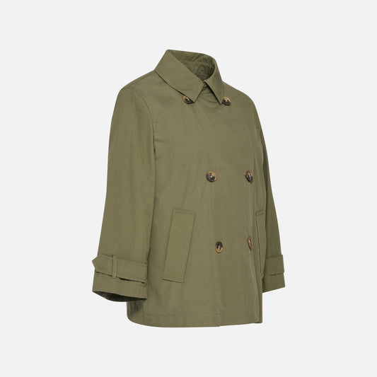 Geox Giubbotto Donna - Verde Oliva