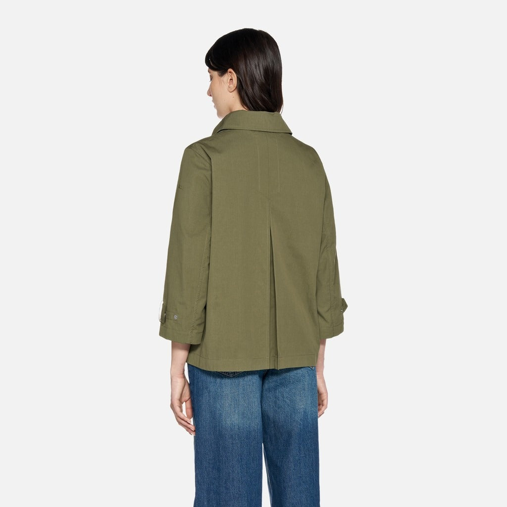 Geox Giubbotto Donna - Verde Oliva