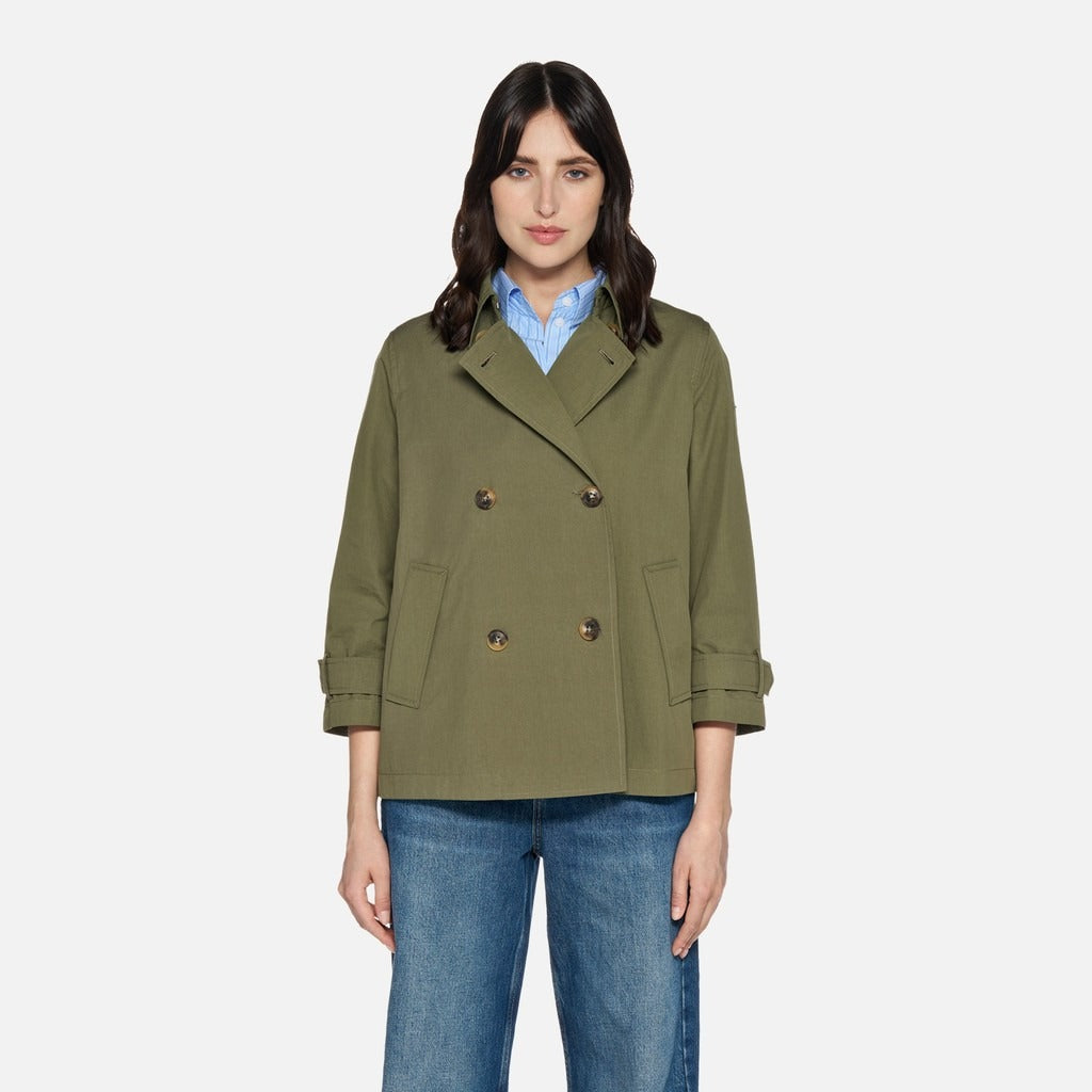 Geox Giubbotto Donna - Verde Oliva