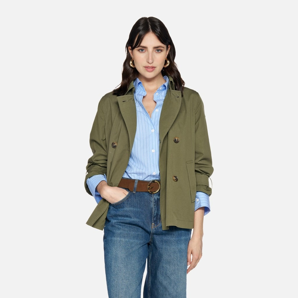 Geox Giubbotto Donna - Verde Oliva