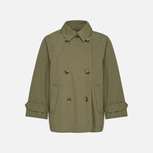 Geox Giubbotto Donna - Verde Oliva