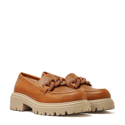 Gold&gold Mocassino Donna - Camel
