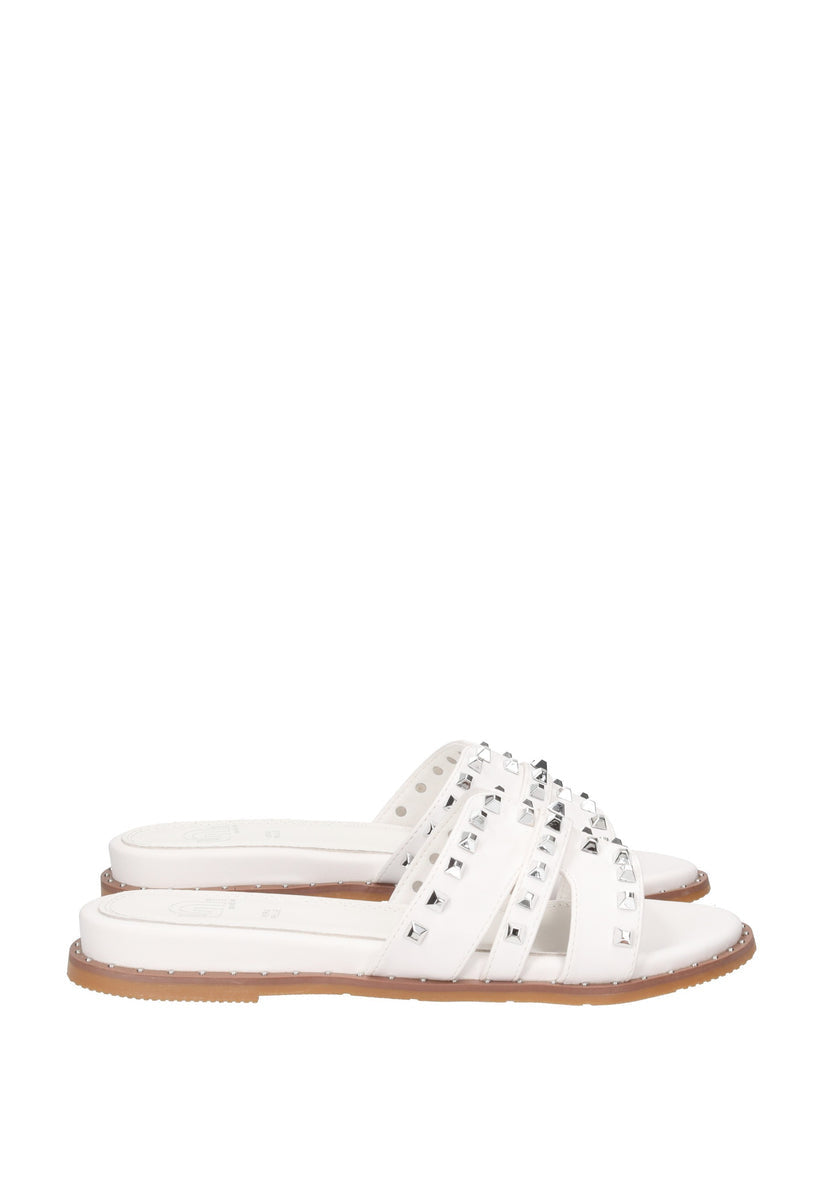 Gold&gold Ciabatte Donna - White