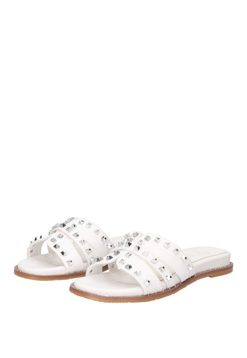 Gold&gold Ciabatte Donna - White