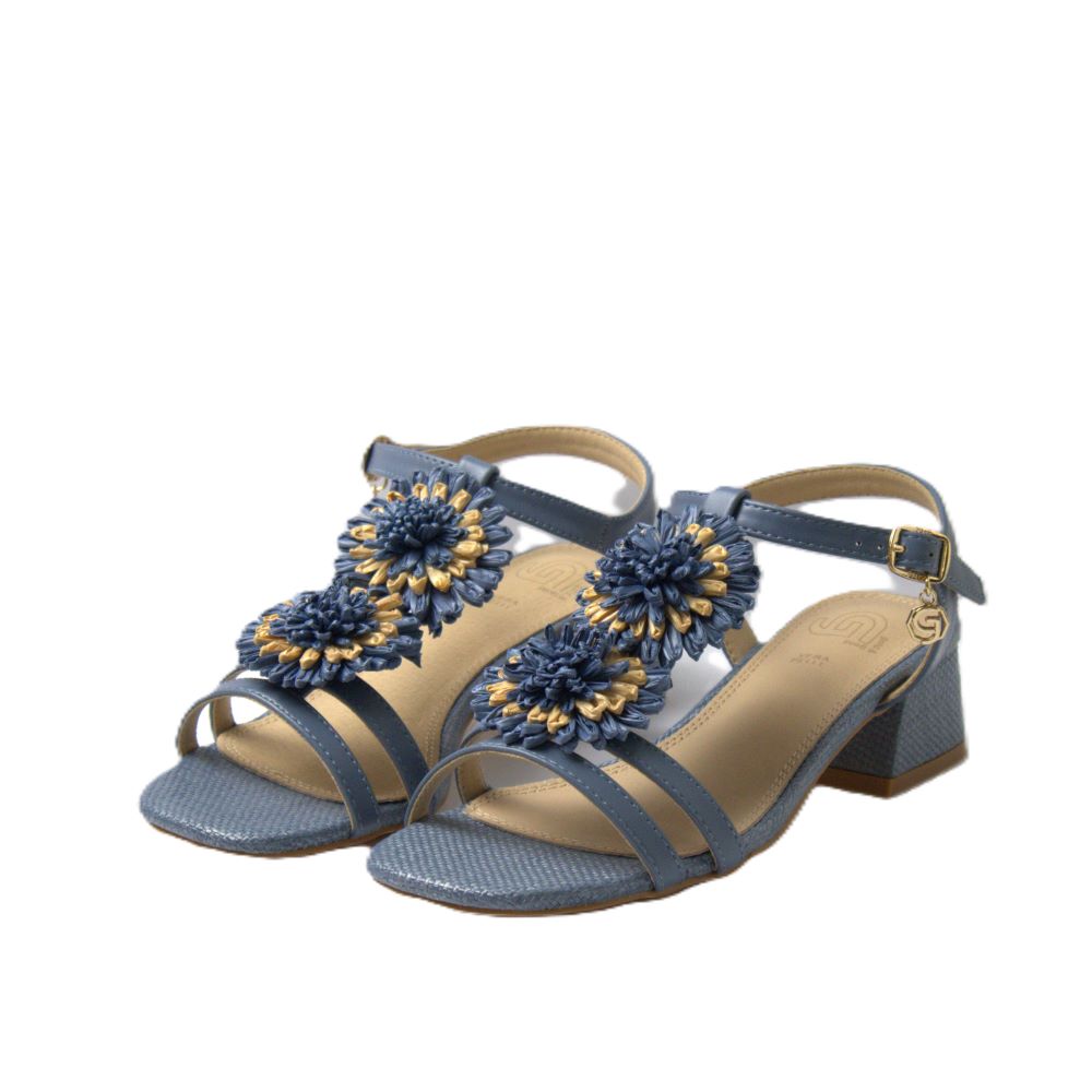 Gold&gold Sandali Donna - Celeste