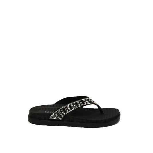 Solo Soprani Infradito Donna - Black