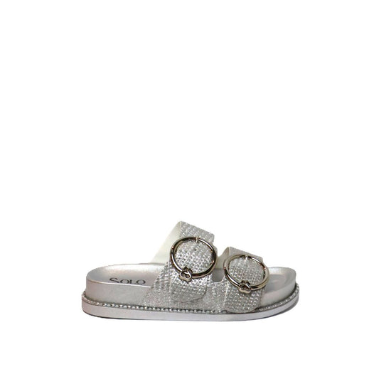 Solo Soprani Ciabatta Donna - Silver