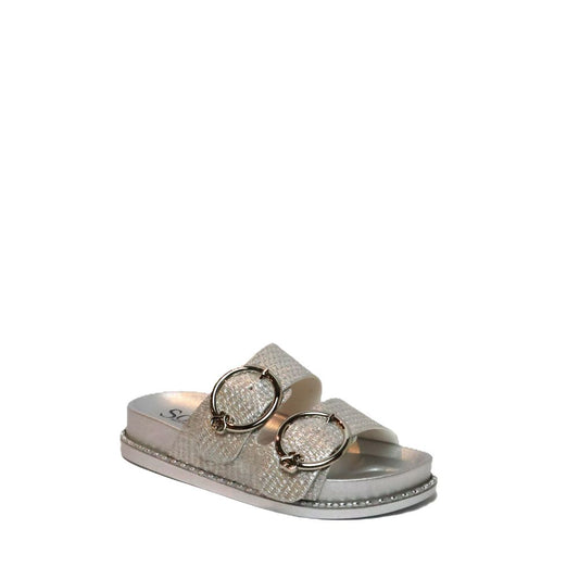 Solo Soprani Ciabatta Donna - Silver