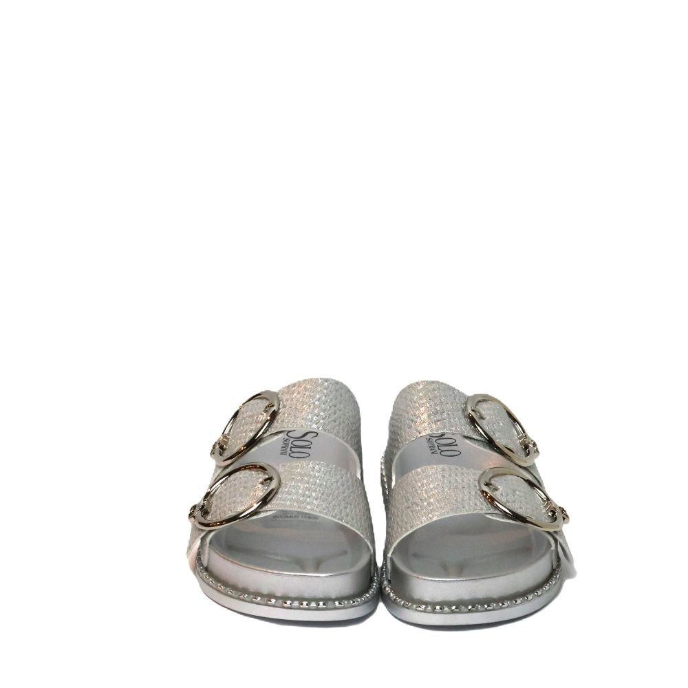 Solo Soprani Ciabatta Donna - Silver