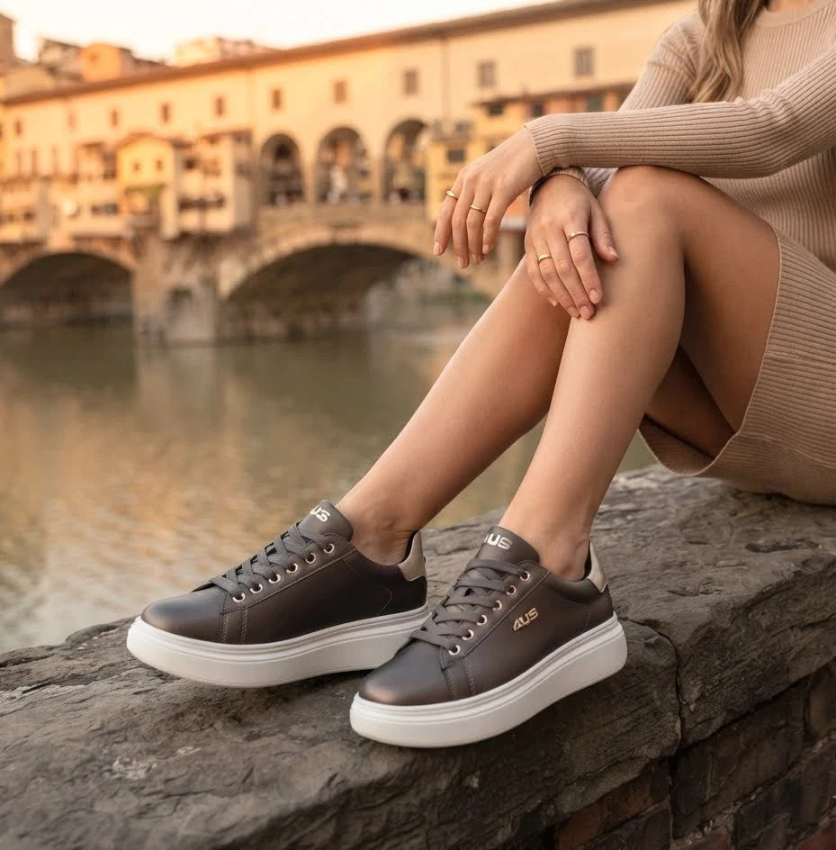 4US Paciotti Sneakers Donna - Bronzo