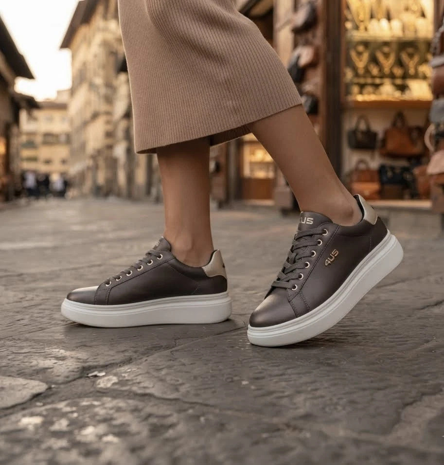 4US Paciotti Sneakers Donna - Bronzo