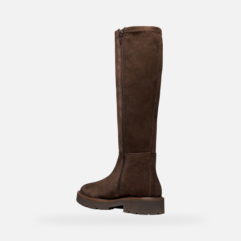 Geox Stivali Donna - Dk Brown