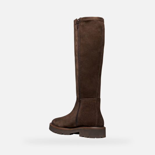 Geox Stivali Donna - Dk Brown