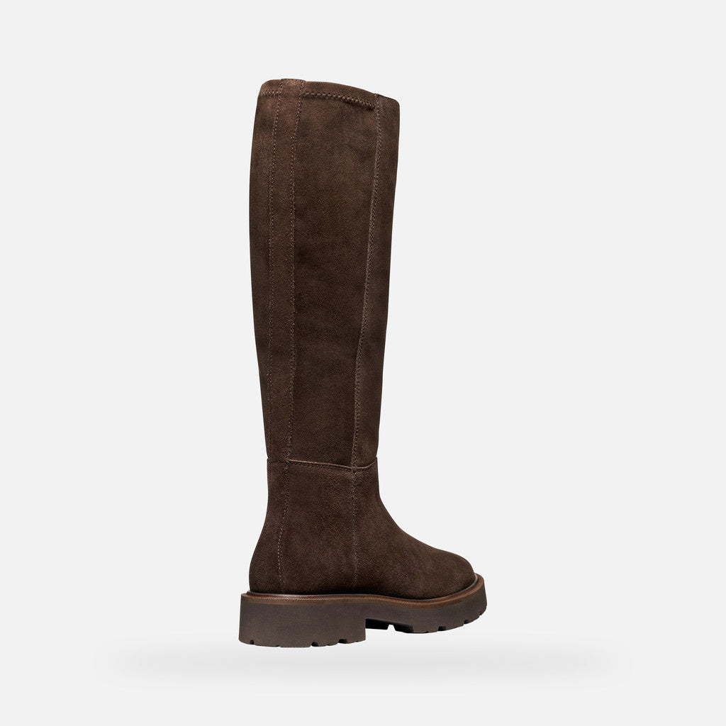 Geox Stivali Donna - Dk Brown
