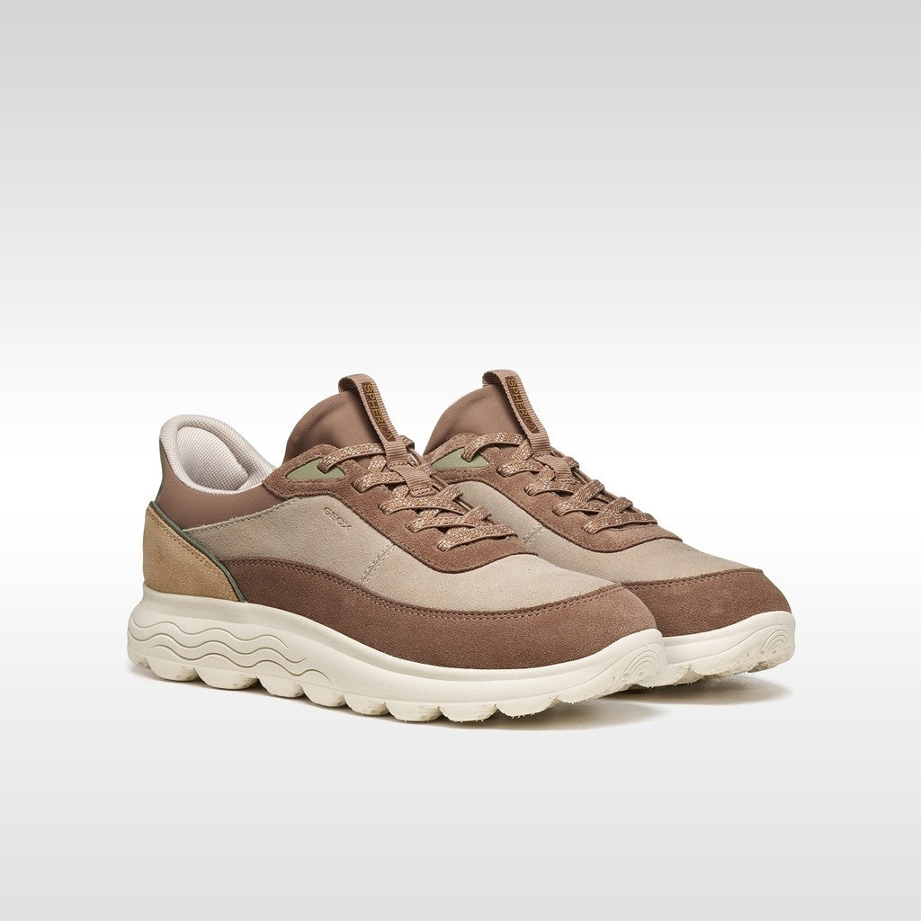 Geox Sneakers Donna - Beige/Lt Brown